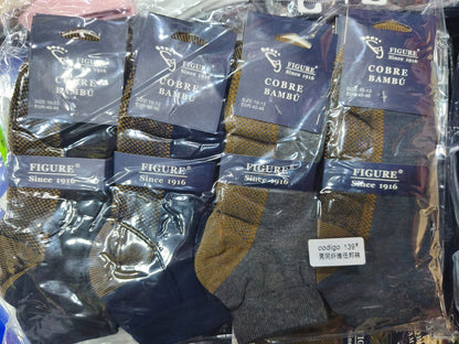 Calcetines Cobre Hombre PACK 12